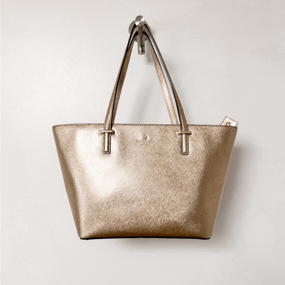 Kate Spade Cedar Street Harmony Tote Bag‎ Metallic Rose